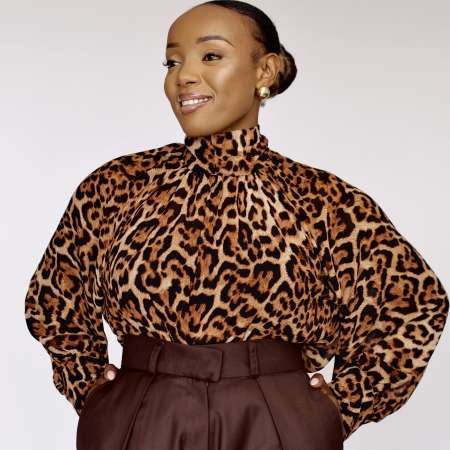 ANIMAL PRINT ALMA TOP
